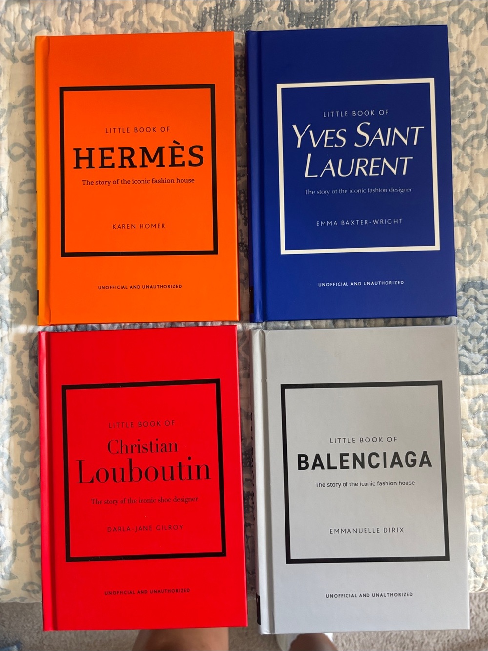 Little Book of - set of four
